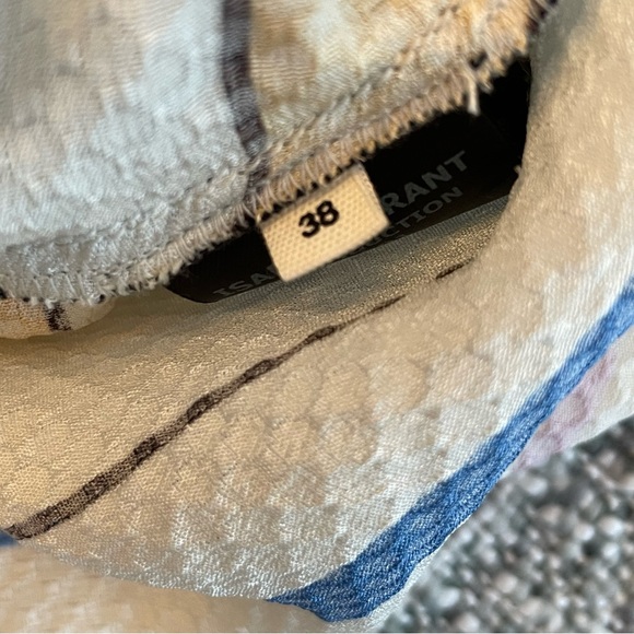 Isabel Marant Étoile Silk Blouse Size M - Picture 6 of 9